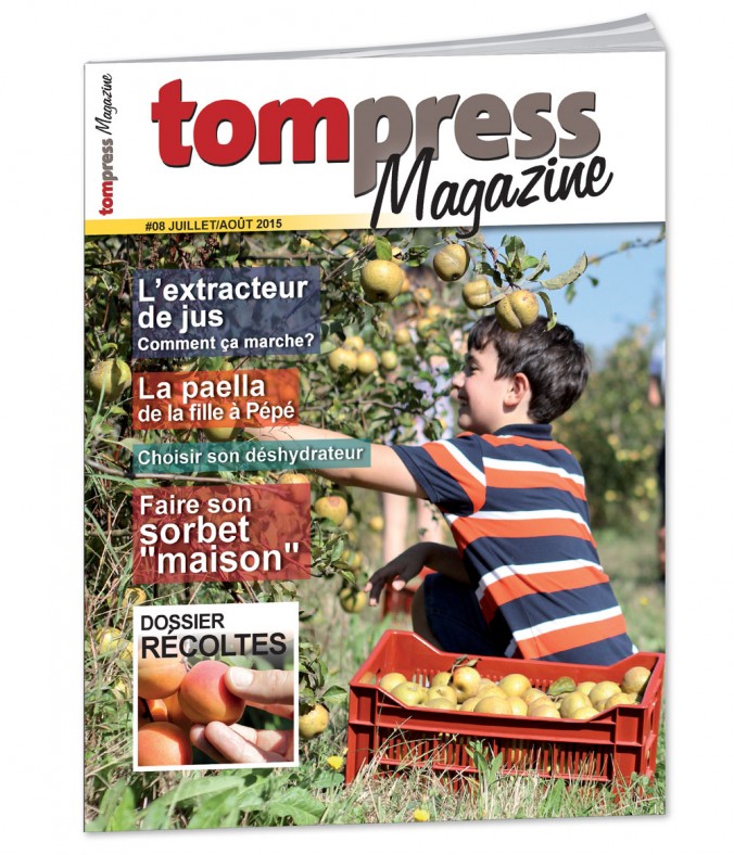 Tom Press Magazine juillet août 2015